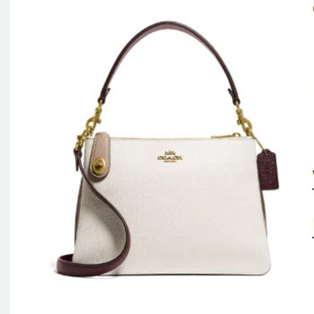 Coach Turnlock Clasp Satchel
